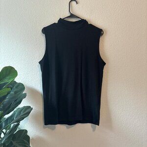 Croft & Barrow Women's Black Vest